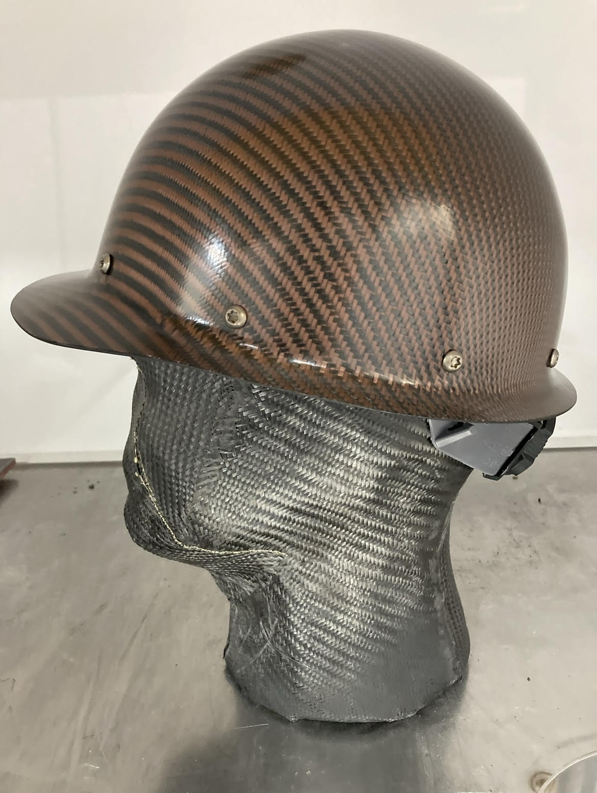 Carbon/Kevlar® Bronze Hard Hat : CAP