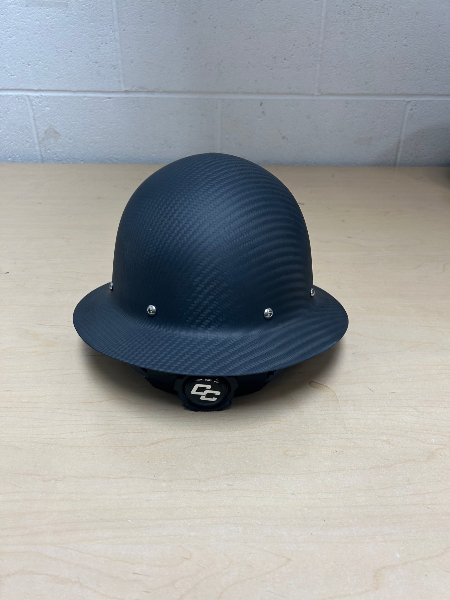 CARBON /Kevlar MATTE  Finish, Cosmetic Blemish Hard Hat