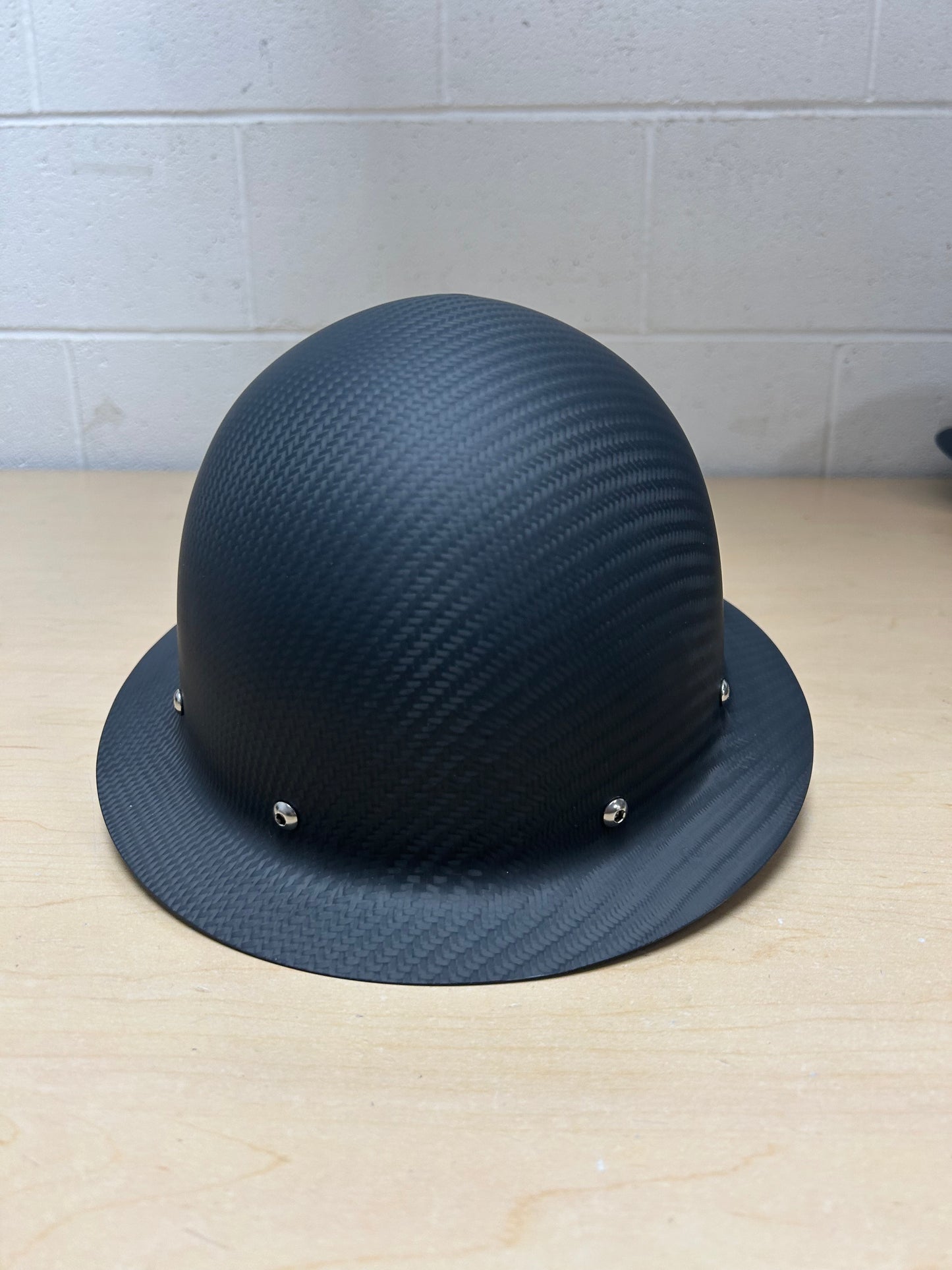 CARBON /Kevlar MATTE  Finish, Cosmetic Blemish Hard Hat