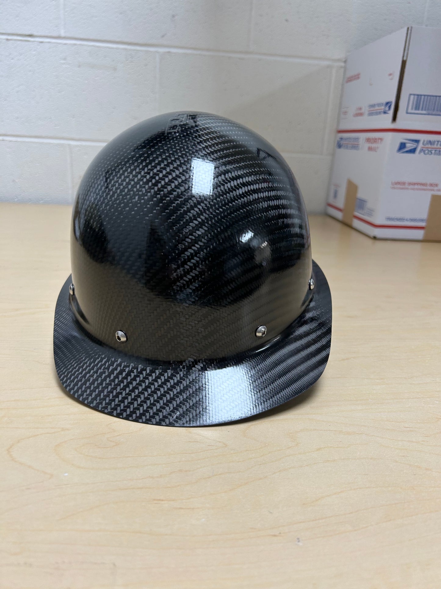 Cosmetic Blemish,  SEMI-GLOSS CAP WITH BLACK & WHITE FLAG