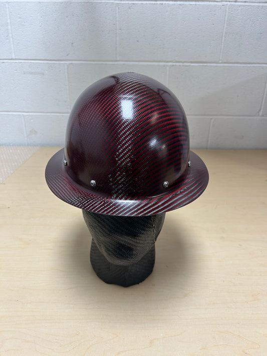 Cosmetic Blemish, RED SEMI-GLOSS FULL BRIM