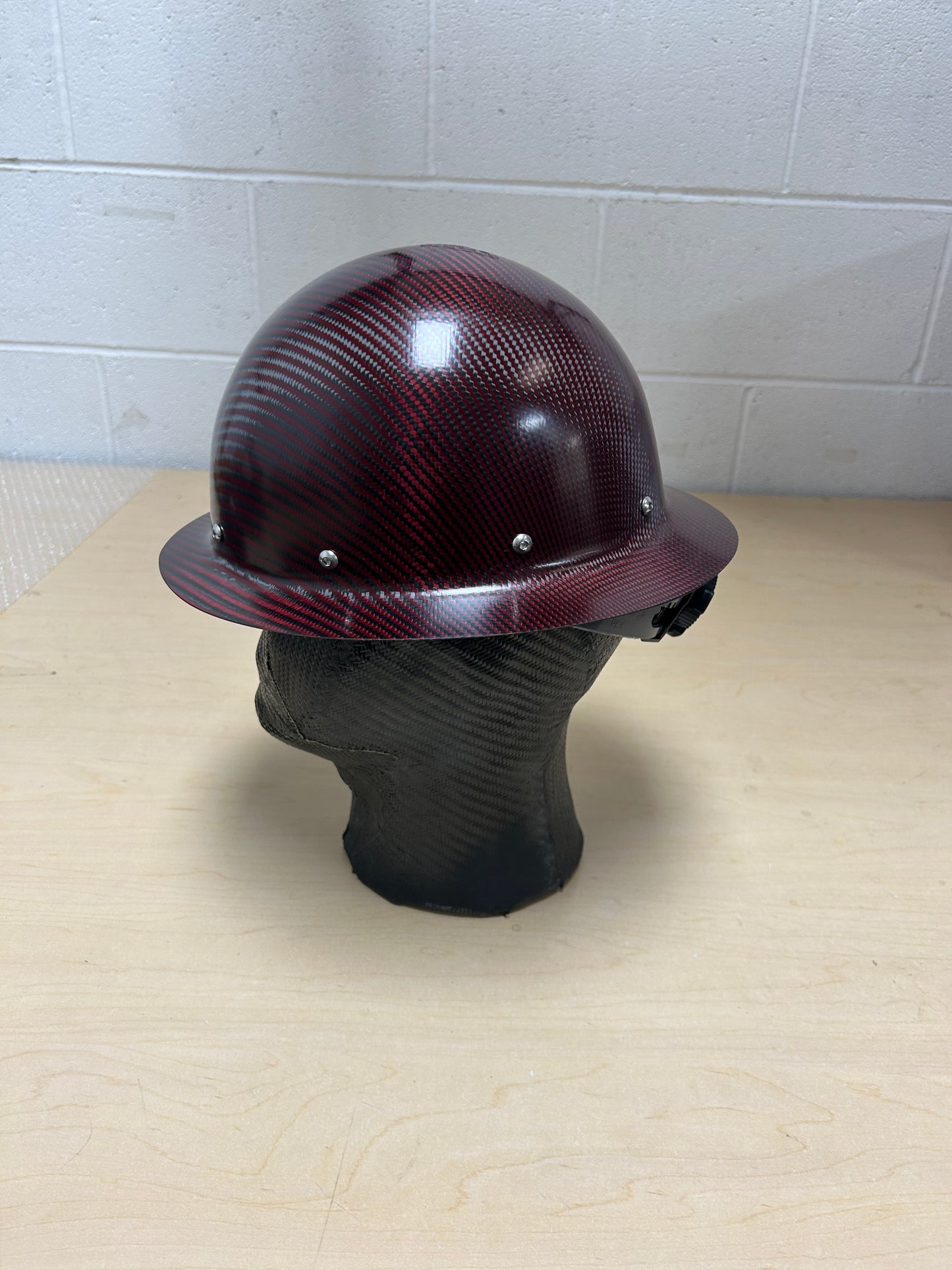 Cosmetic Blemish, RED SEMI-GLOSS FULL BRIM