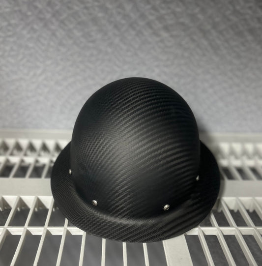 Cosmetic Blemish, Carbon Matte, Full Brim Hard Hat