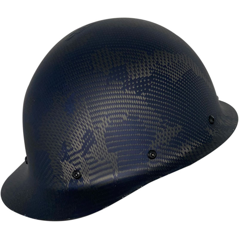 Camouflage CC™ Carbon/Kevlar® Blue Hard Hat : Cap Style