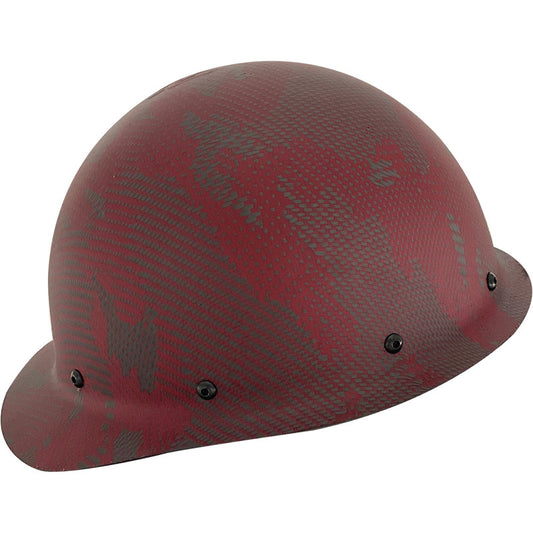 Camouflage CC™ Carbon/Kevlar® Red Hard Hat : Cap Style